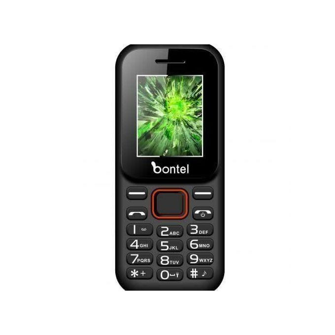 Brand New Bontel L900 Feature Phone With Big Torch Light, Cloud & Big Battery - Black