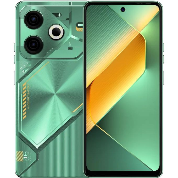 Brand New Tecno POVA 6 Neo - 6.78" (128GB/8GB) 4G Dual SIM, 7000mAh - Green