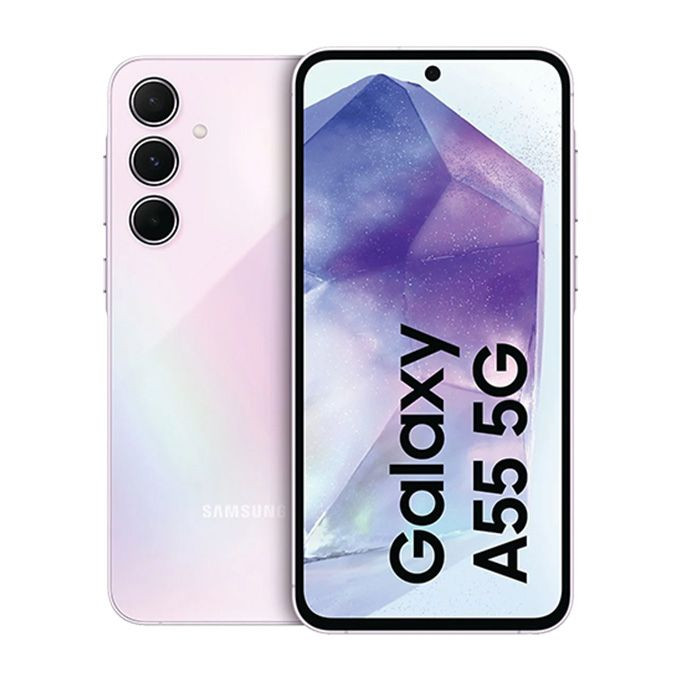 Brand New Samsung Galaxy A55 - 5G Dual SIM - 8GB RAM - 256GB - Lilac