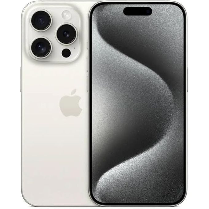New (Open Box) Apple IPhone 15 Pro 6.1" (256GB ROM + 8GB RAM) Nano Sim - White