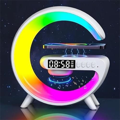 Bluetooth Speakers Wireless Charging Rgb Lights Alarm Clocks Clocks