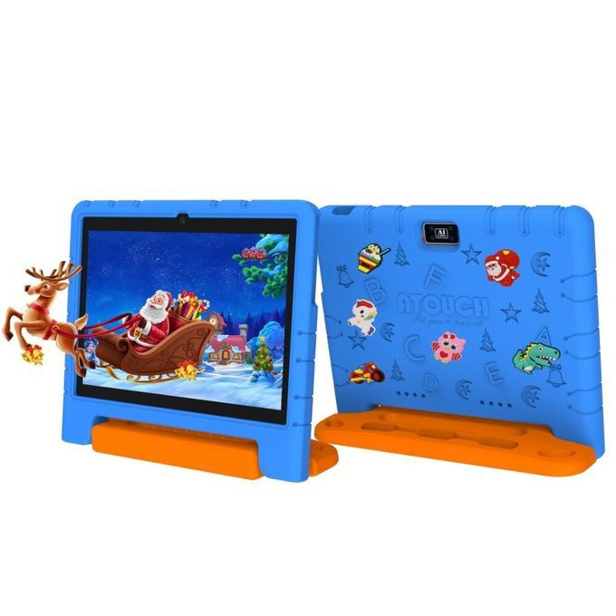 Brand New Atouch KT36 Kids10"Tablet,2 Sim,6GB-256GB Zoom Enabled-Blue