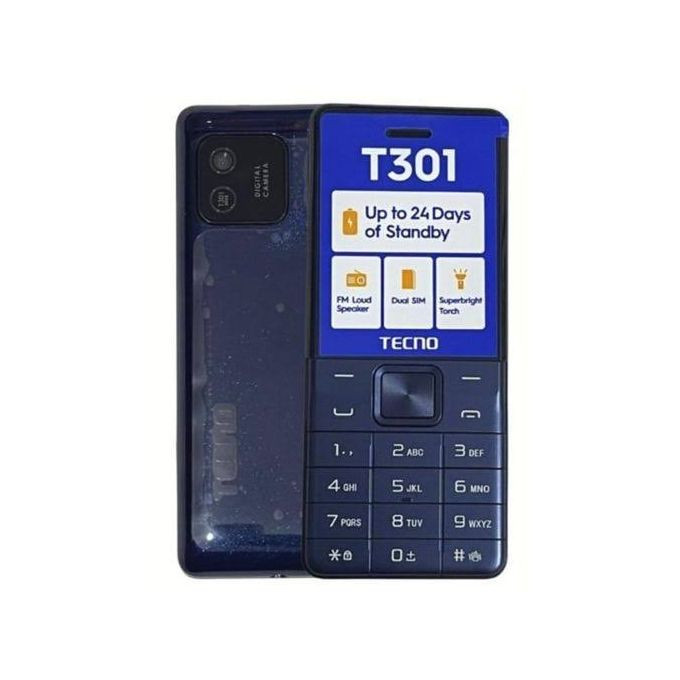 Brand New Tecno T301 Dual Sim With Camera & TorchLight Fm Loud Speaker