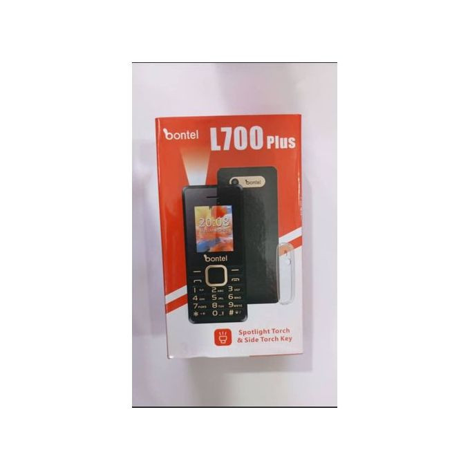 Brand New Bontel L700plus Dual Sim Cellphone - Black