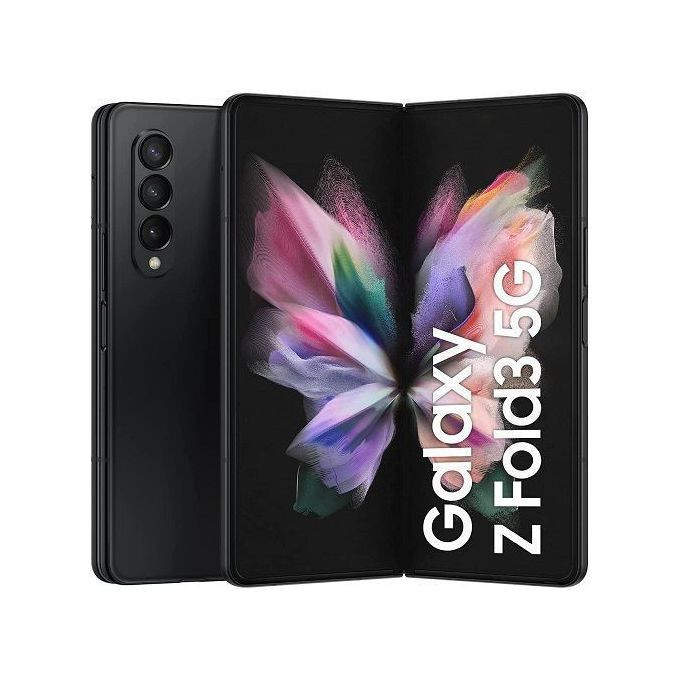 Brand New Samsung Galaxy Z Fold 3 5G - 7.6" 256GB/12GB, 1-Sim + E-Sim - Black