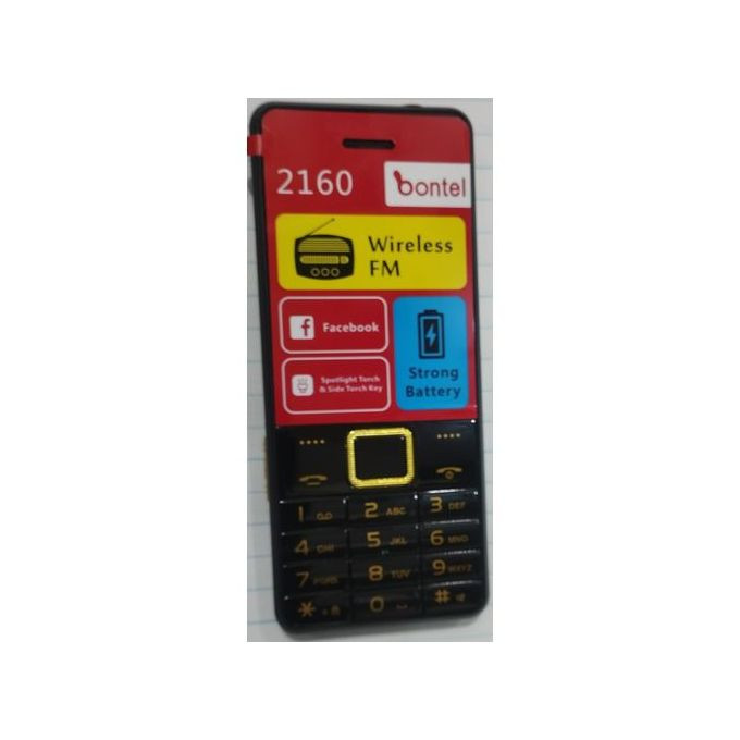 Brand New Bontel 2160 Wireless FM, Bright Torchlight,Black