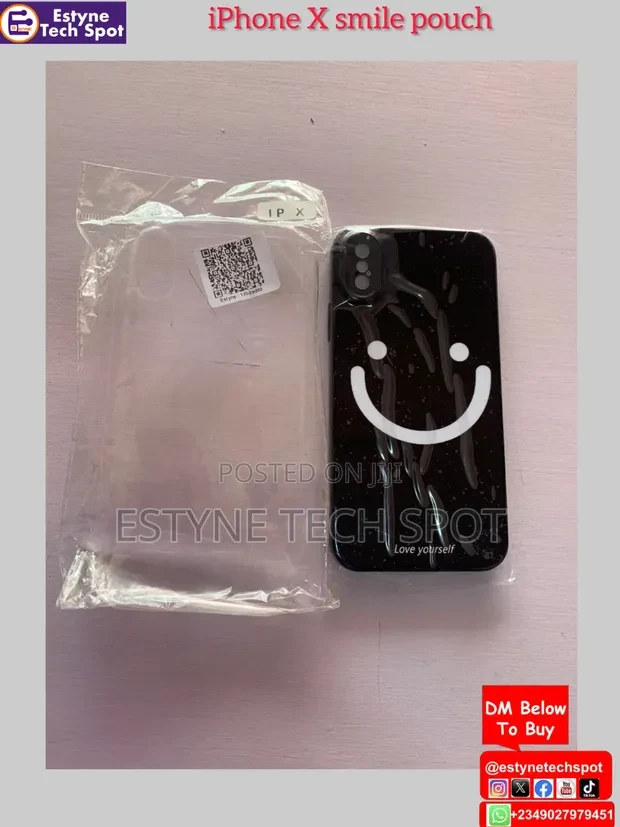 Iphone X selicone pouch