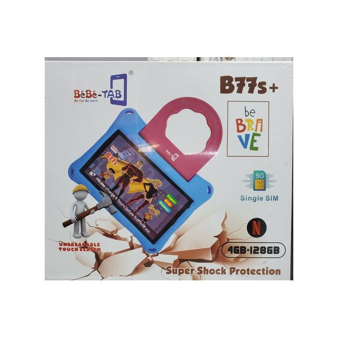 Brand New BEBE TAB Tab B77s Kids Tablet 7" Display, 256GB ROM 6GB RAM, Sim 5G.