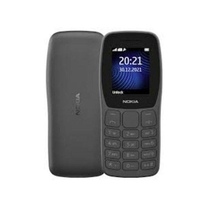 Brand New Nokia 105 ,1.77",4MB/4MB,800MAh, Dual Sim- Charcoal