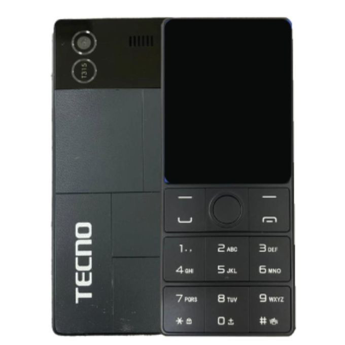 Brand New Tecno T315, Big Screen, FM Loud Speaker, Big Battery-Black