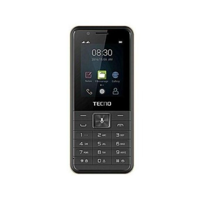 Brand New Tecno T529 – 2.8" Display Feature Phone, Dual SIM, 2500mAh Battery, FM Radio, Bluetooth, Expandable Storage