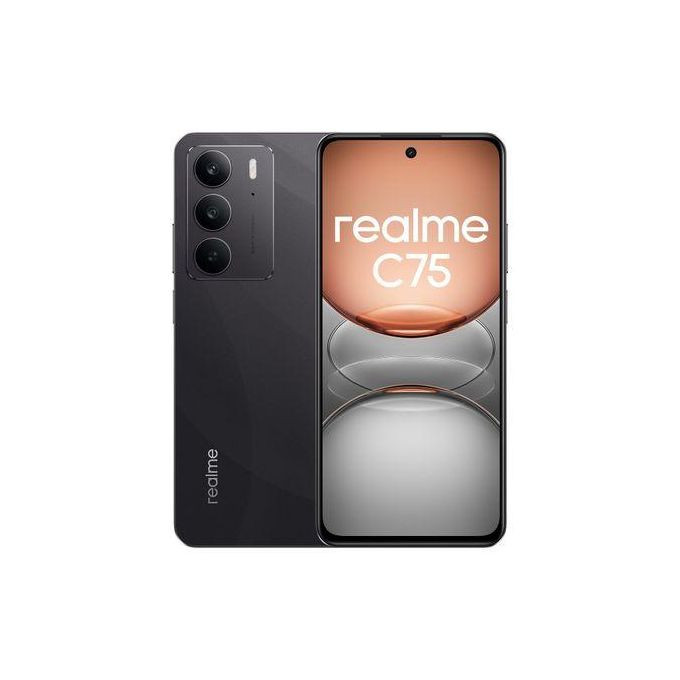 Brand New Realme C75 Dual SIM Storm Black 8GB 256GB