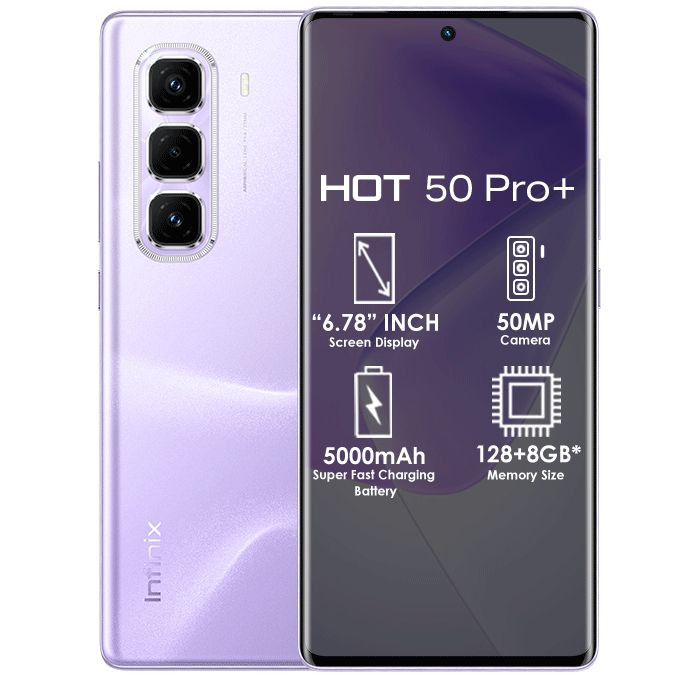 Brand New Infinix Hot 50 Pro+ 6.78" 8GB RAM/128GB ROM