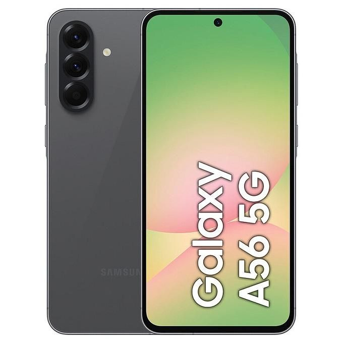 Brand New Samsung Galaxy A56 5G 6.7" 8GB RAM 256GB ROM Android 15 Dual SIM - Awesome Graphite