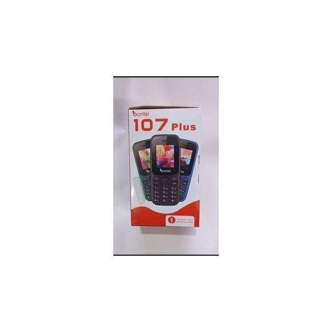 Brand New Bontel Fast Charge 107PLUS Magic VoiceFm, Dual SIM, Black