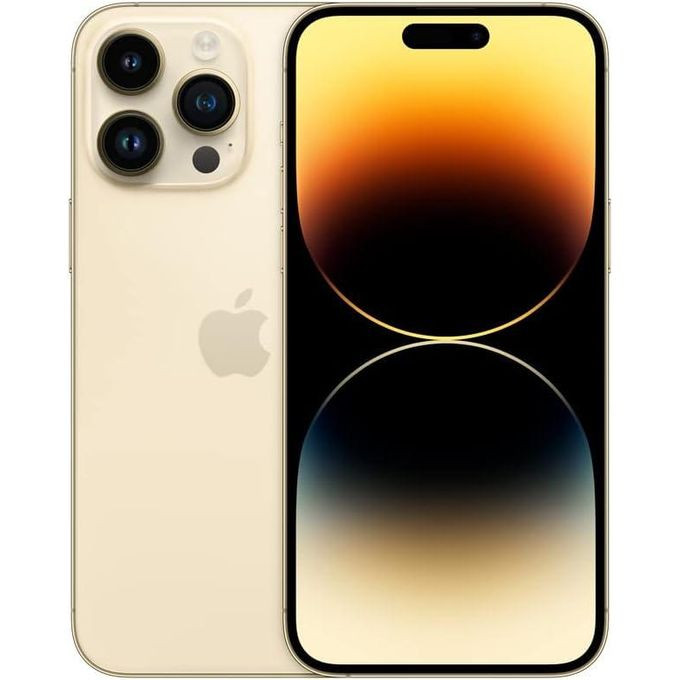 UK Used Apple iPhone 14 Pro Max - 6.7" - 256GB ROM- 6GB RAM- Single Nano Sim - Gold