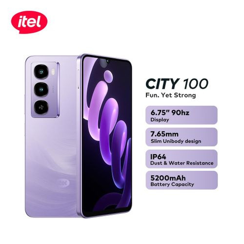 itel City 100, 128/4+8gb