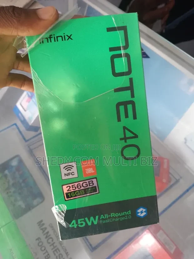 New Infinix Hot 40i 256gb