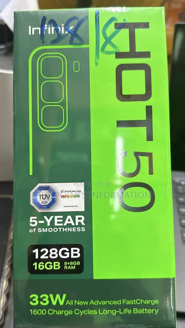 New Infinix Hot 50 128gb