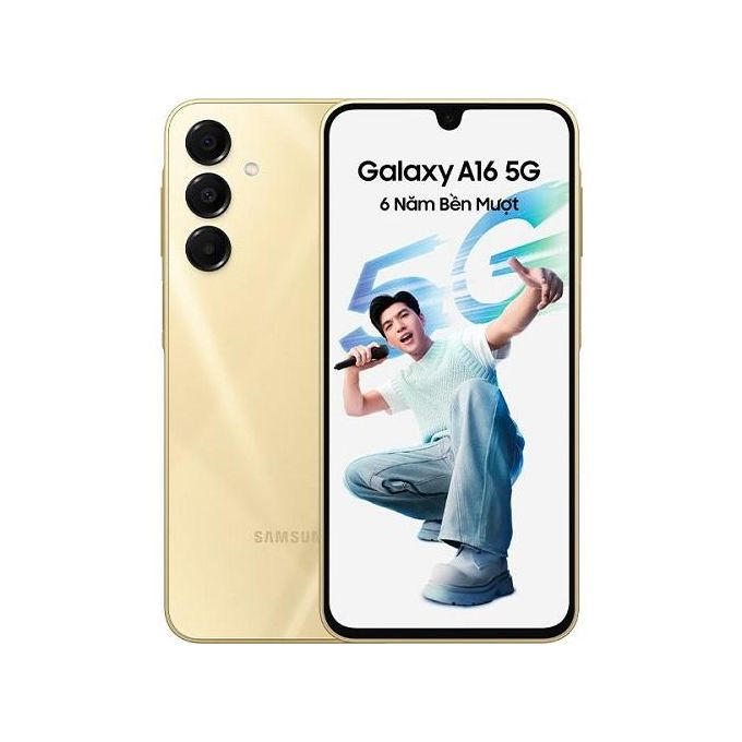 Brand New Samsung Galaxy A16 5G 6.7" 8GB RAM 256GB ROM Android 14 Dual SIM - Gold