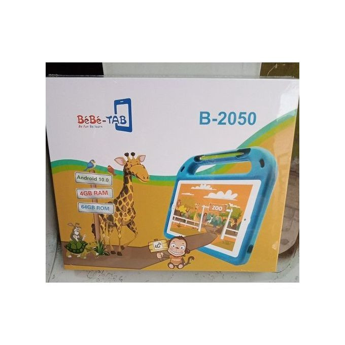 Brand New Bebe Tab B2050 Kids Tablet - 10" Display, 64GB ROM + 4GB RAM, Dual SIM, Zoom Cerified, Free Gifts Inside